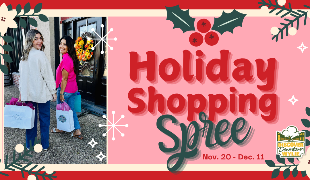 Wylie Holiday Shopping Spree – 2024 Participating Shops